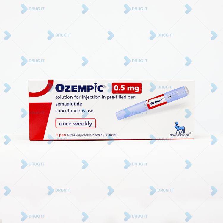 Ozempic 0.5mg Solution for injection (1 Prefilled injection)